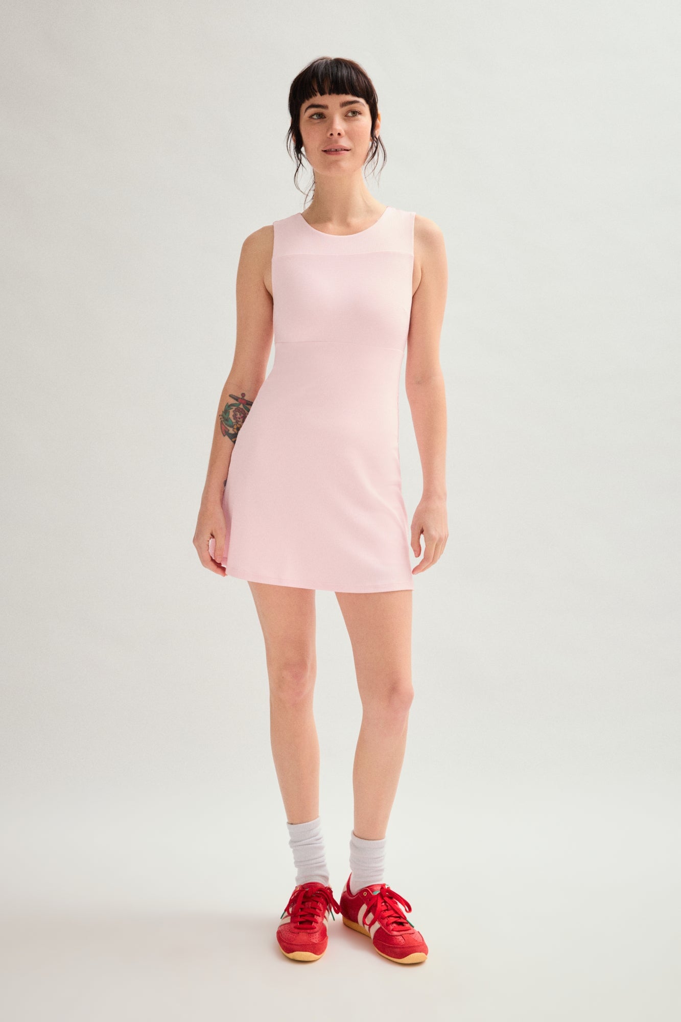 Girlfriend Collective - Gumdrop Lucia Sleeveless Mini Dress - Gumdrop Size 6XL, Sustainable Clothing Brand Girlfriend Collective - Gumdrop Lucia Sleeveless Mini Dress - Gumdrop Size 6XL, Sustainable Clothing Brand