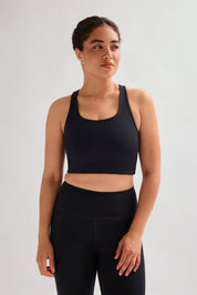 Black Paloma Racerback Bra