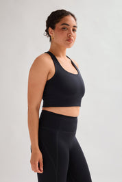 Black Paloma Racerback Bra