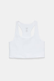 White Paloma Racerback Bra