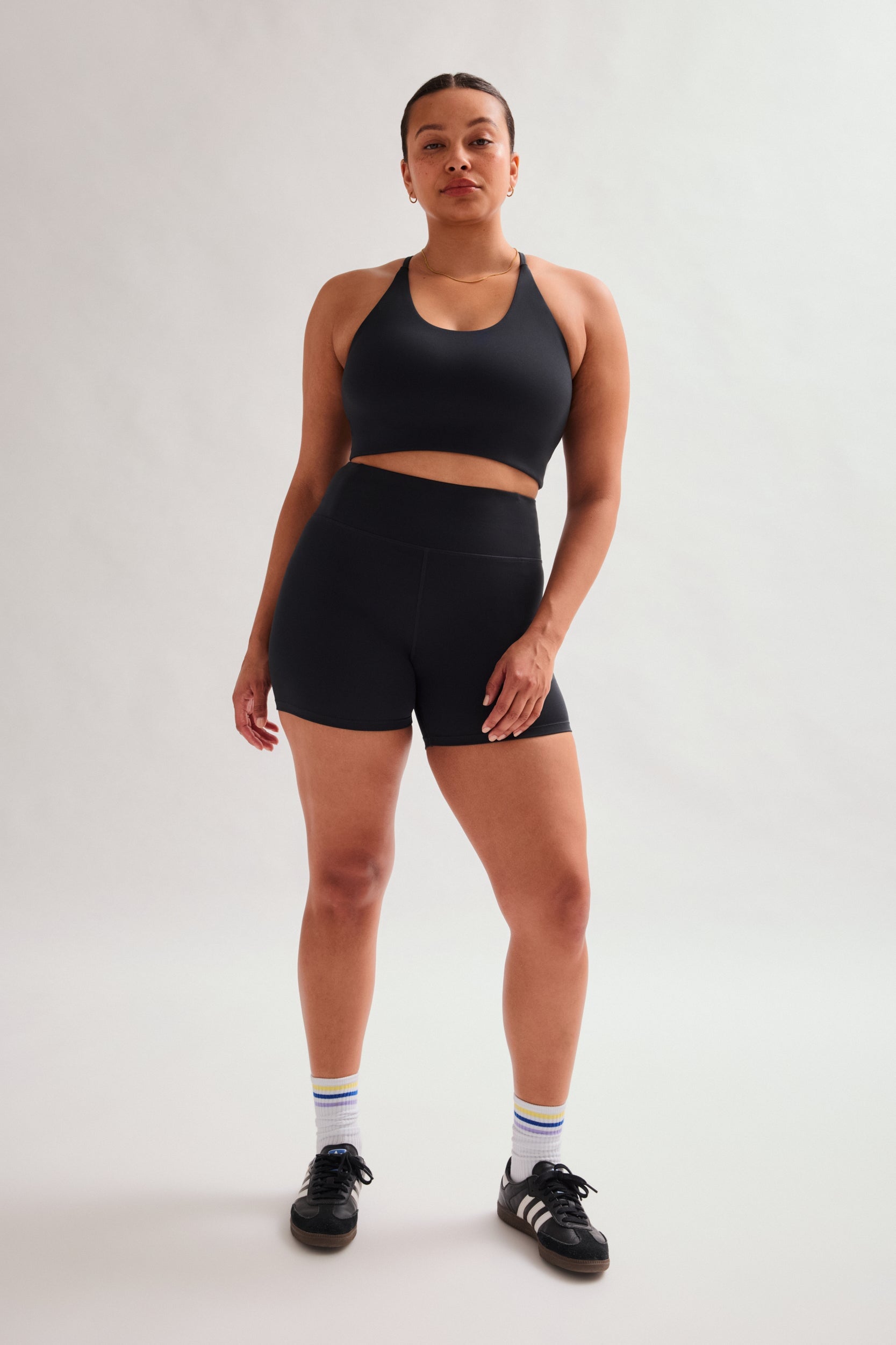 Black Cleo Halter Bra