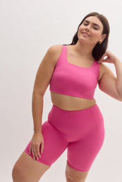 Dragonfruit Tommy Cropped Bra