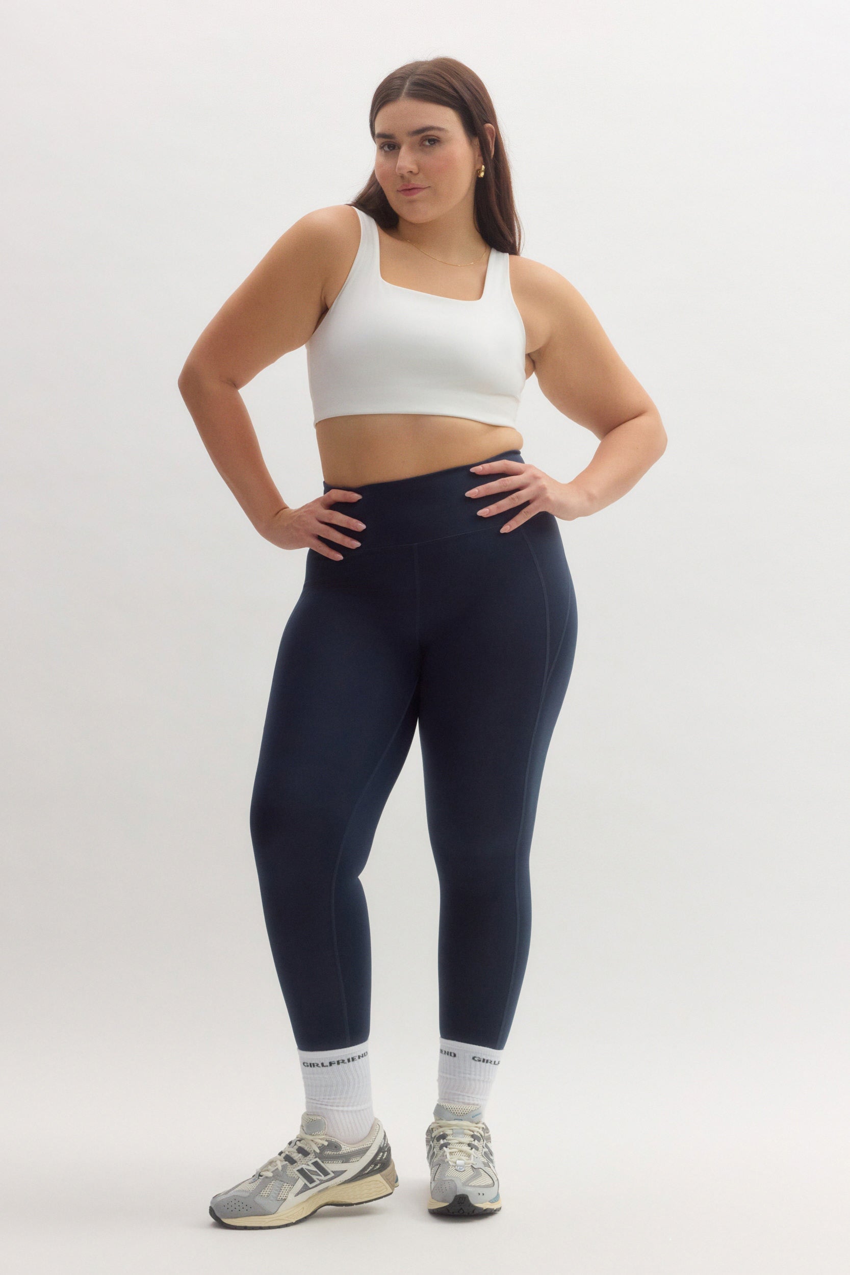 White Tommy Cropped Bra