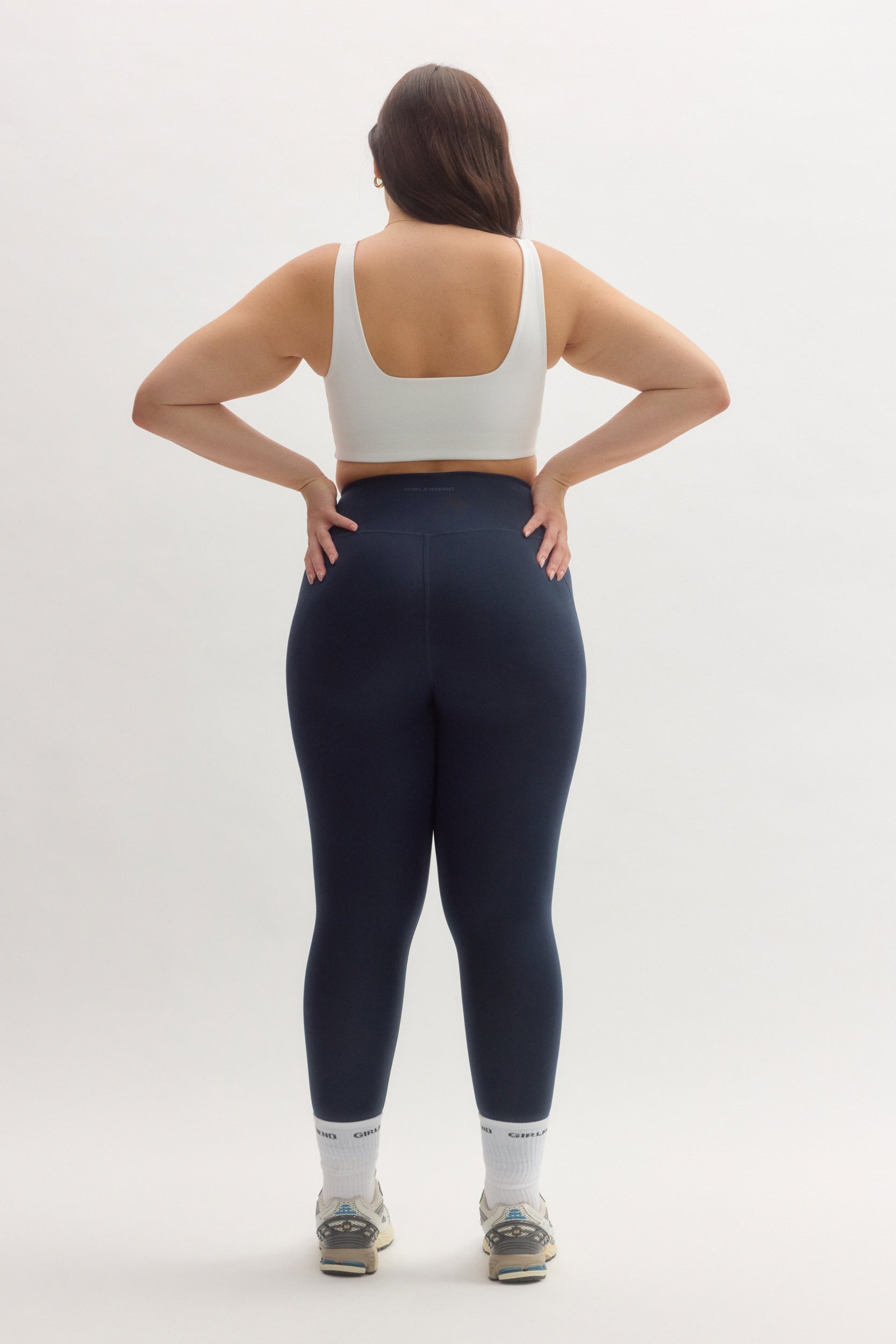 White Tommy Cropped Bra