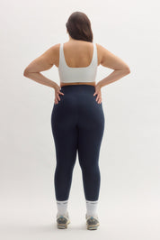 White Tommy Cropped Bra