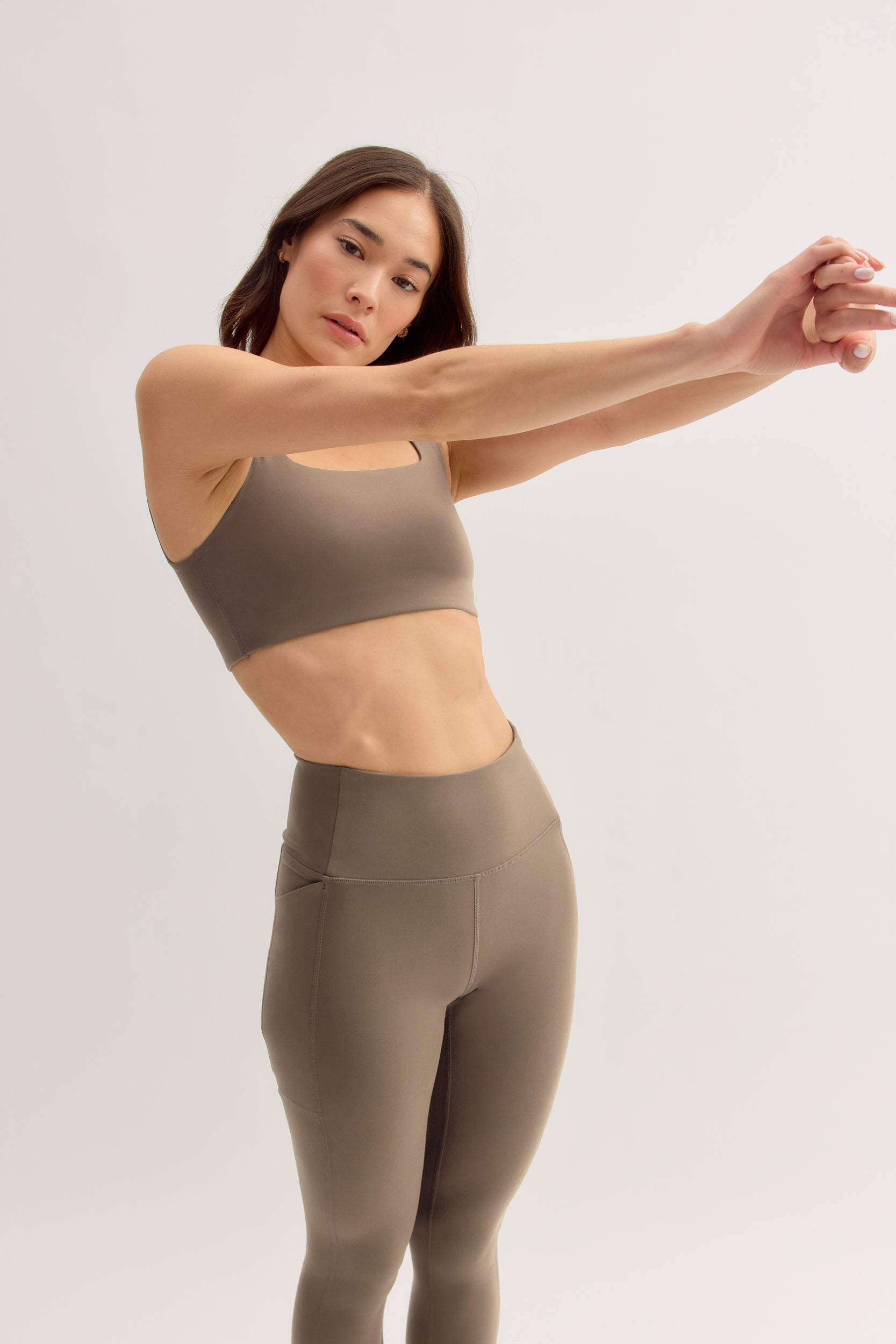 Stone Tommy Cropped Bra