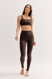 Umber Tommy Cropped Bra