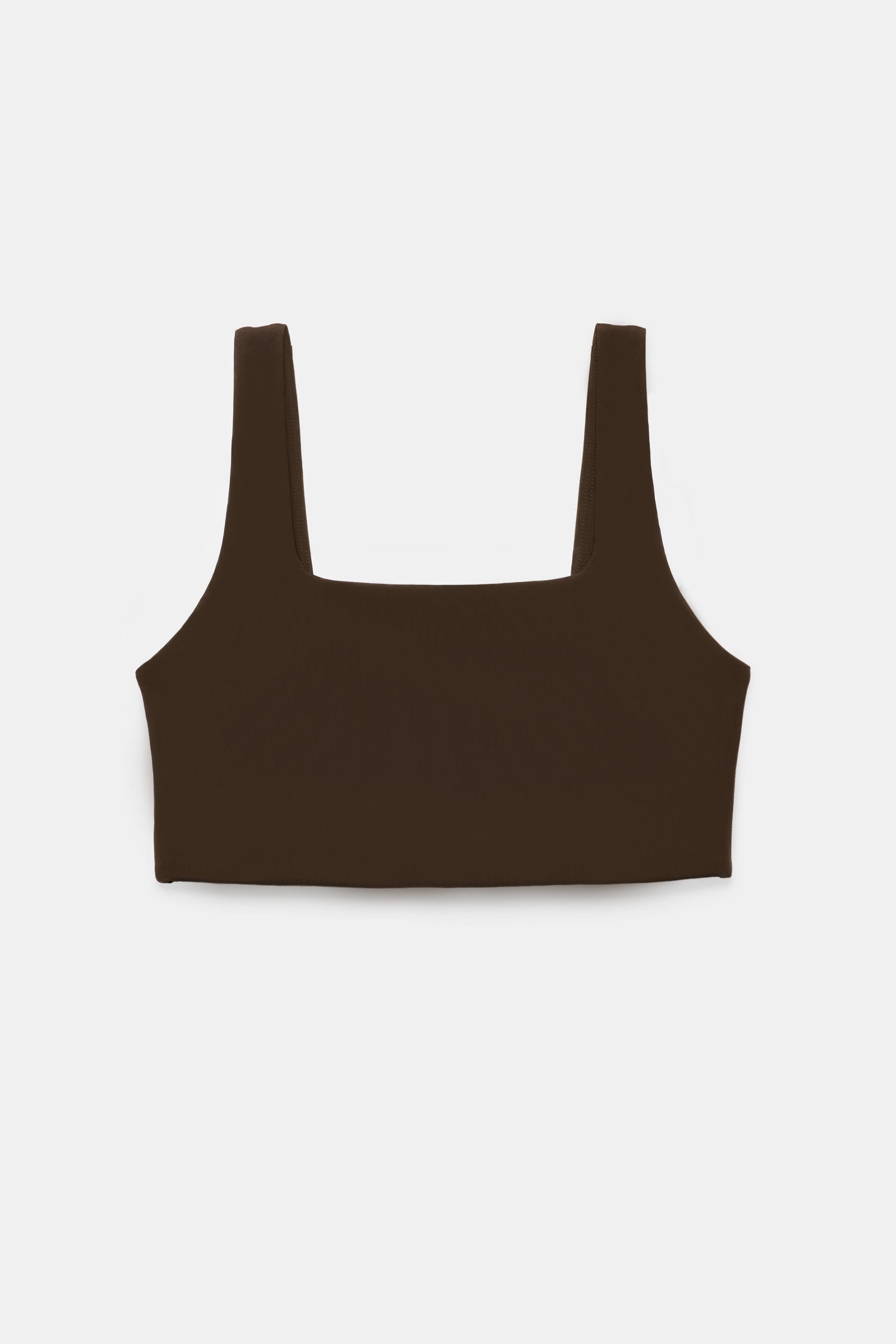 Umber Tommy Cropped Bra