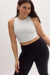 White Dylan Tank Bra