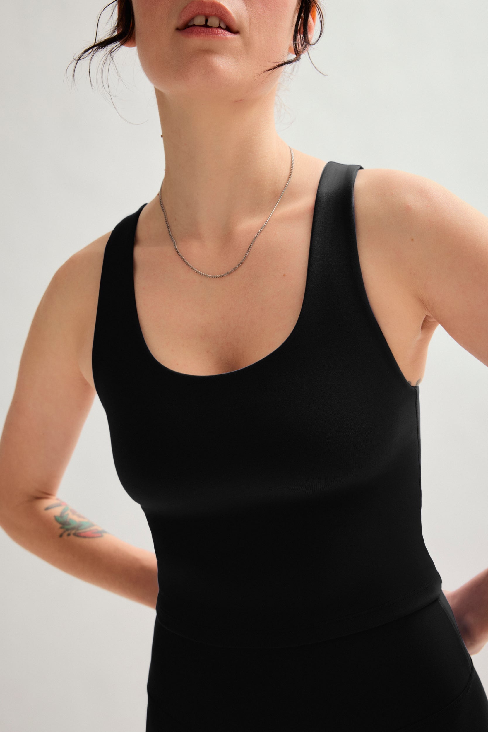 Black Bella Scoop Tank