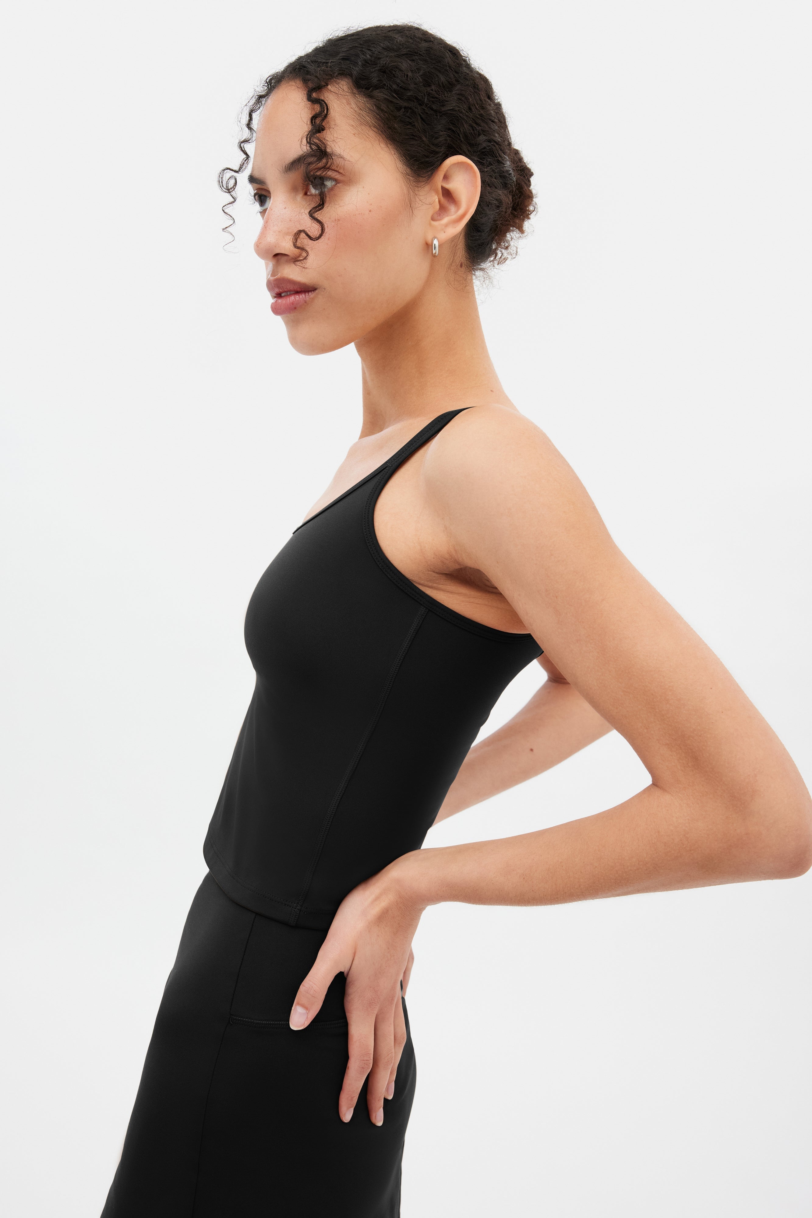 Black Gemma Scoop Tank