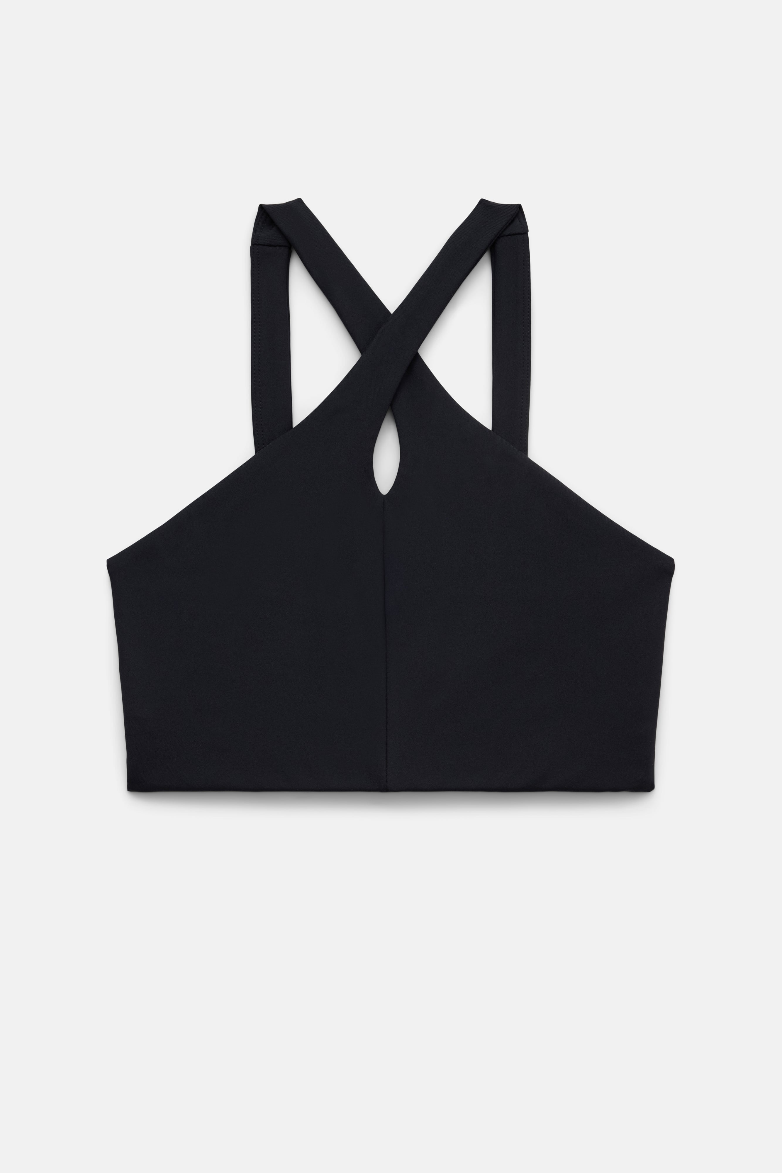 Black Becca X Neck Bra