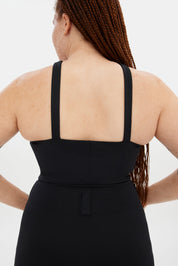 Black Becca X Neck Bra