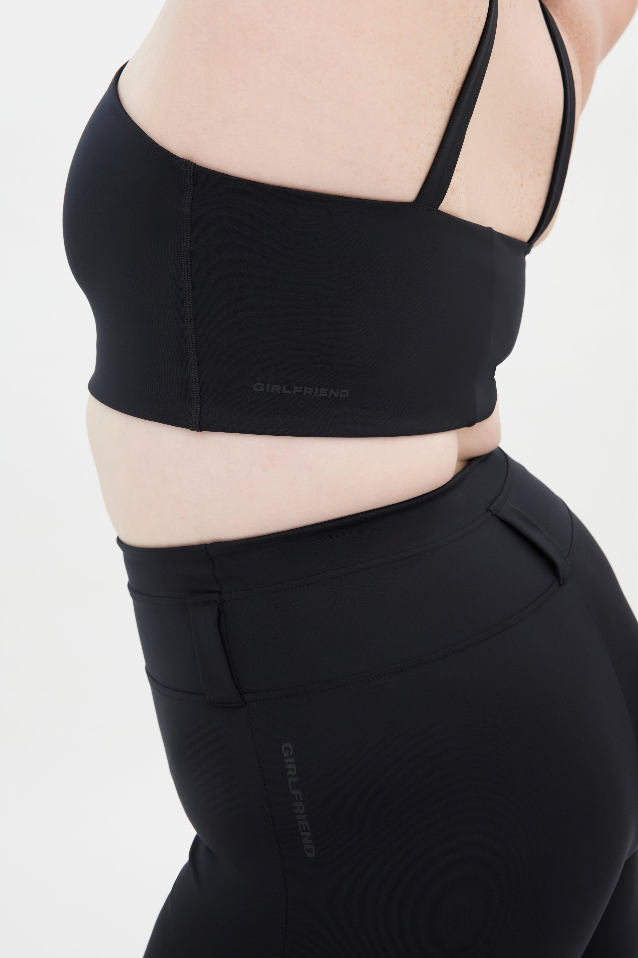 Black Becca X Neck Bra