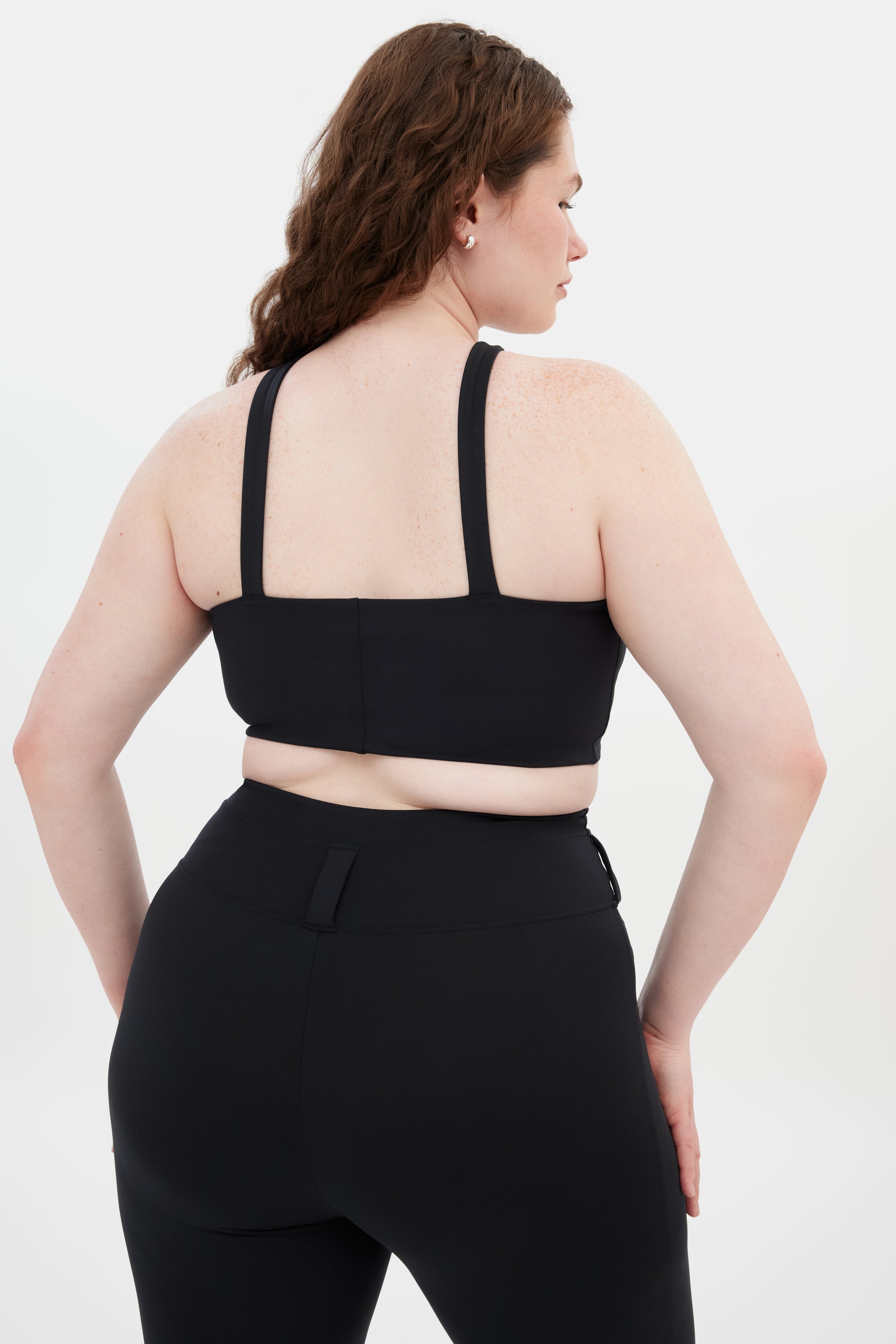 Black Becca X Neck Bra