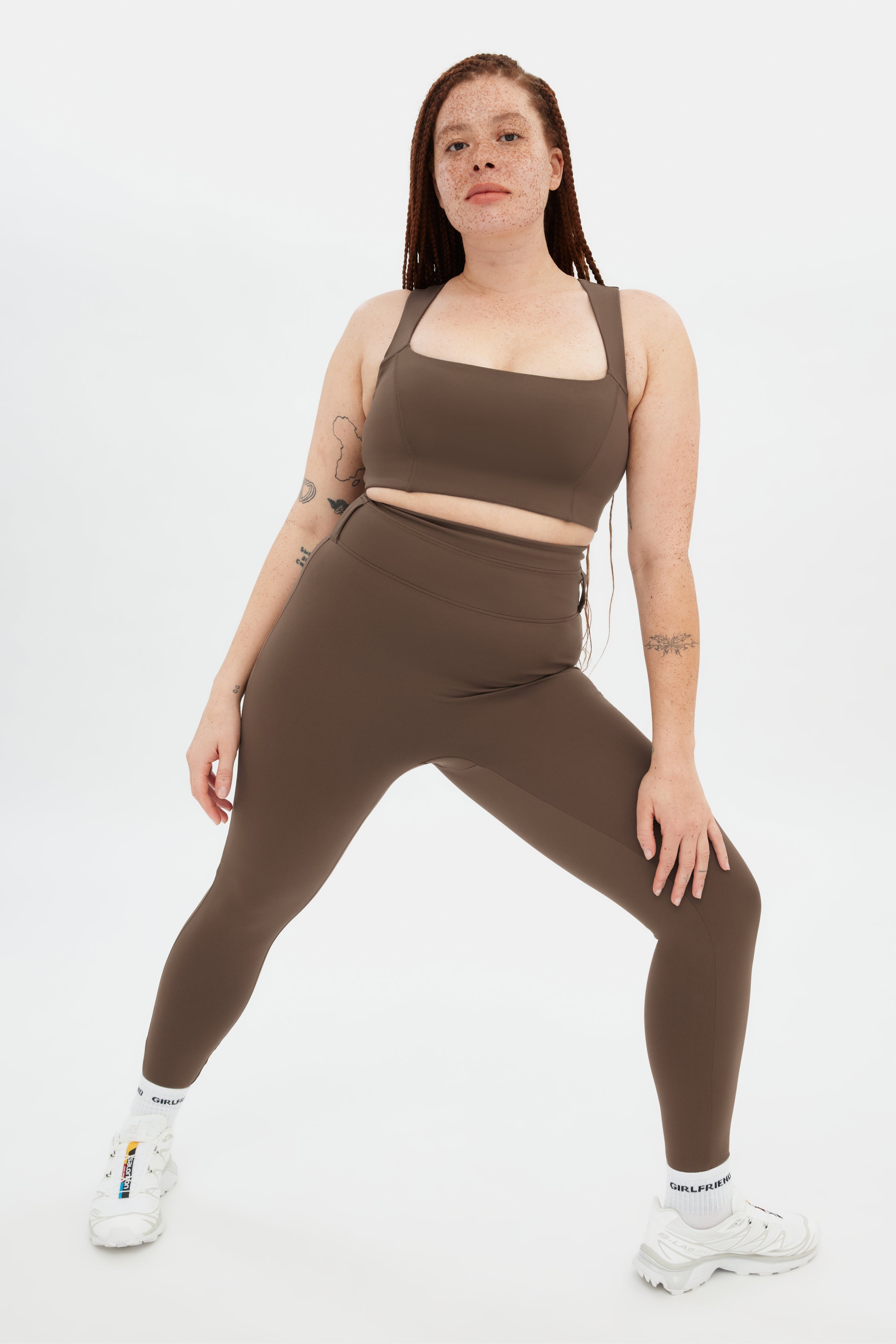 Café Natalie Seamed Bra — Girlfriend Collective