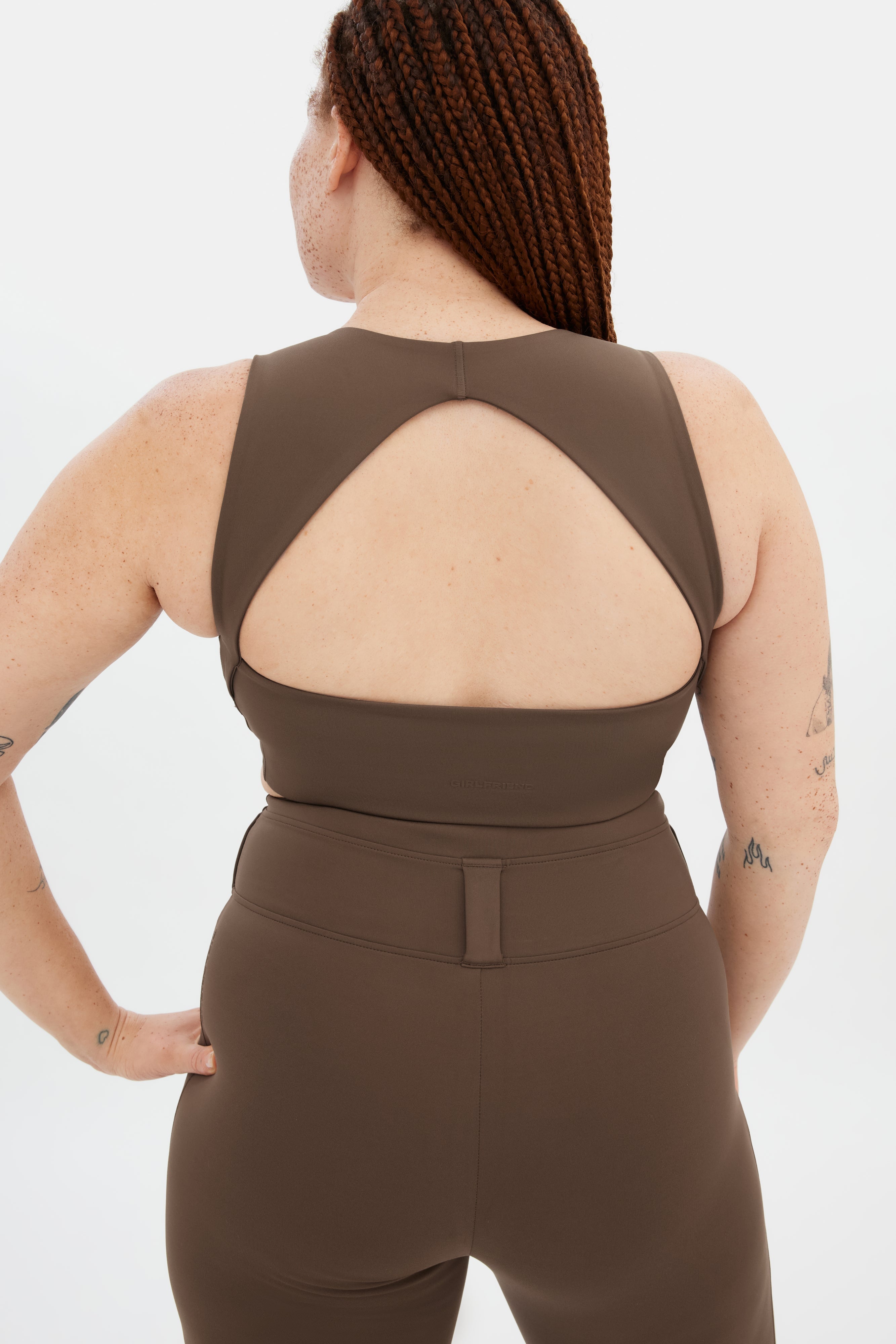 Café Natalie Seamed Bra — Girlfriend Collective