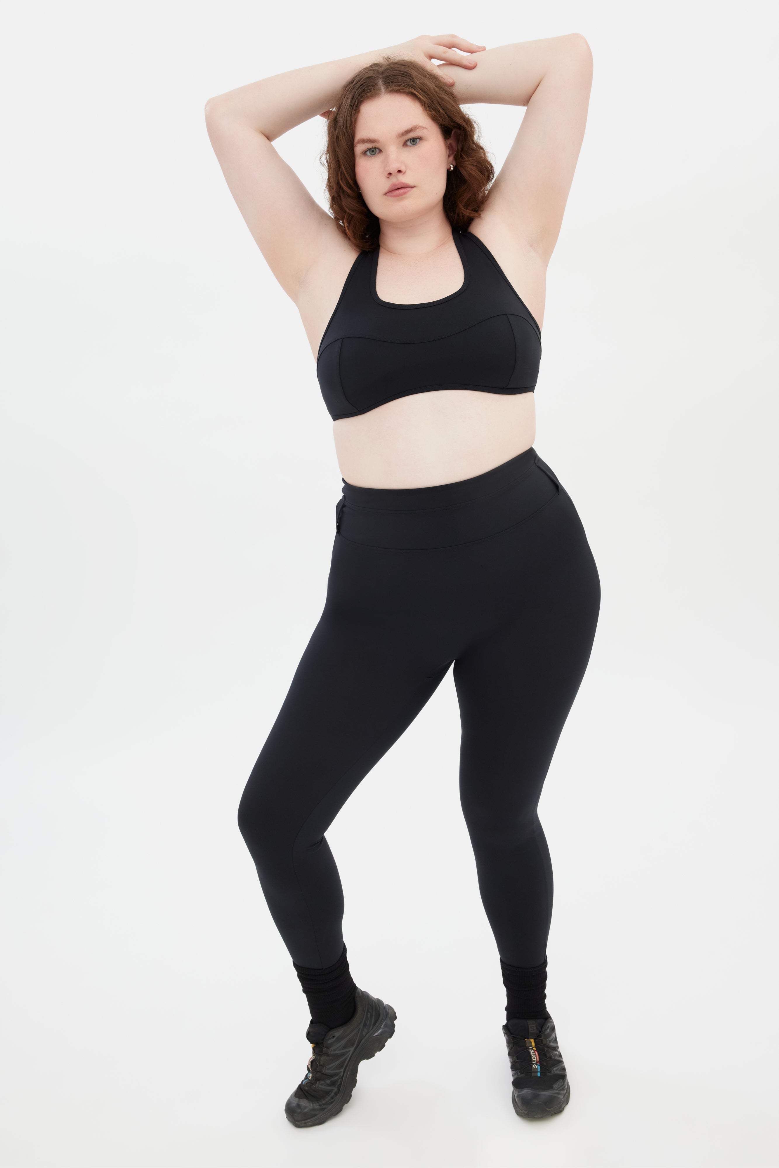 Black Connie Curved Bra