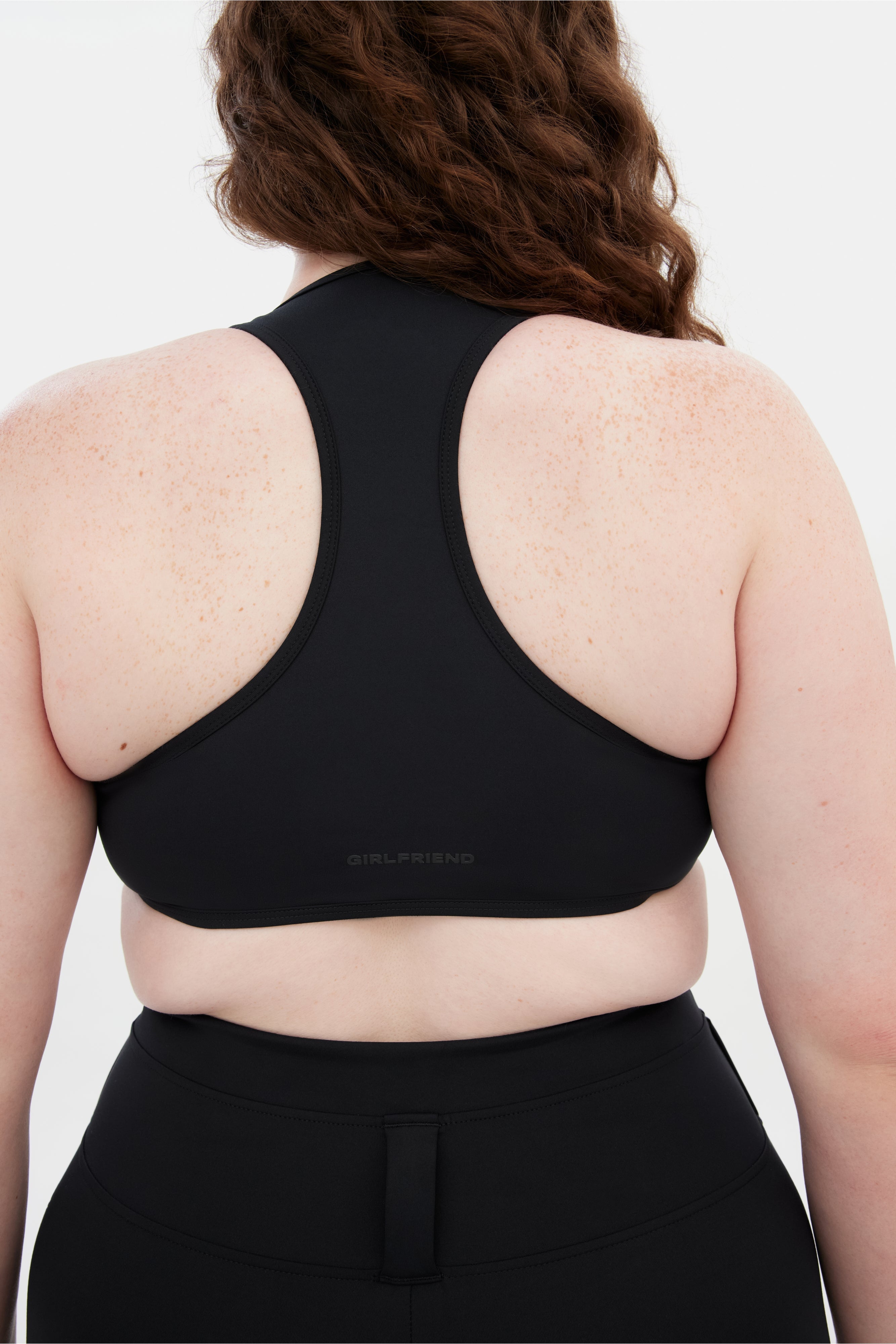 Black Connie Curved Bra