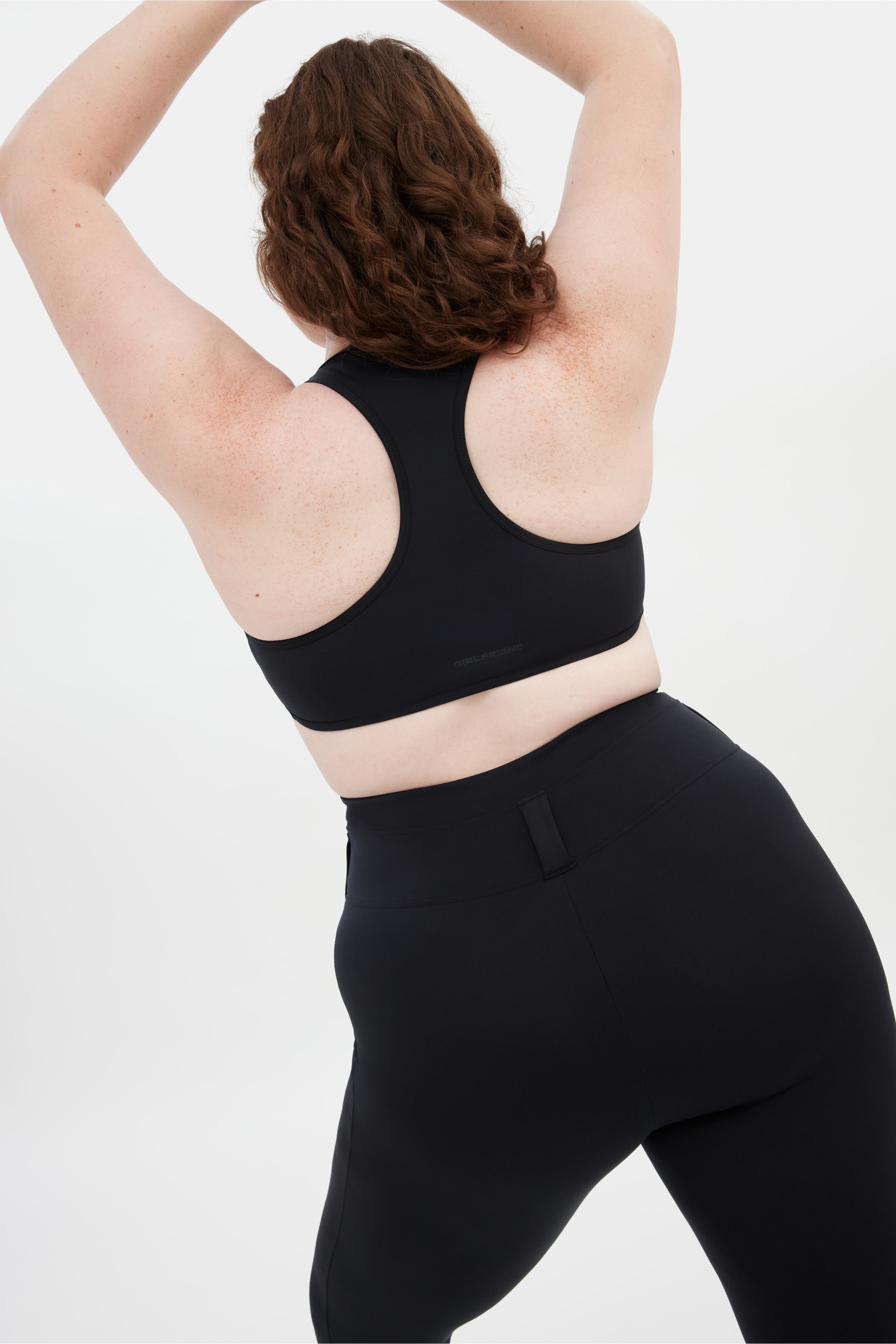 Black Connie Curved Bra