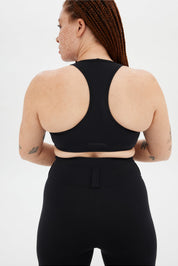 Black Connie Curved Bra