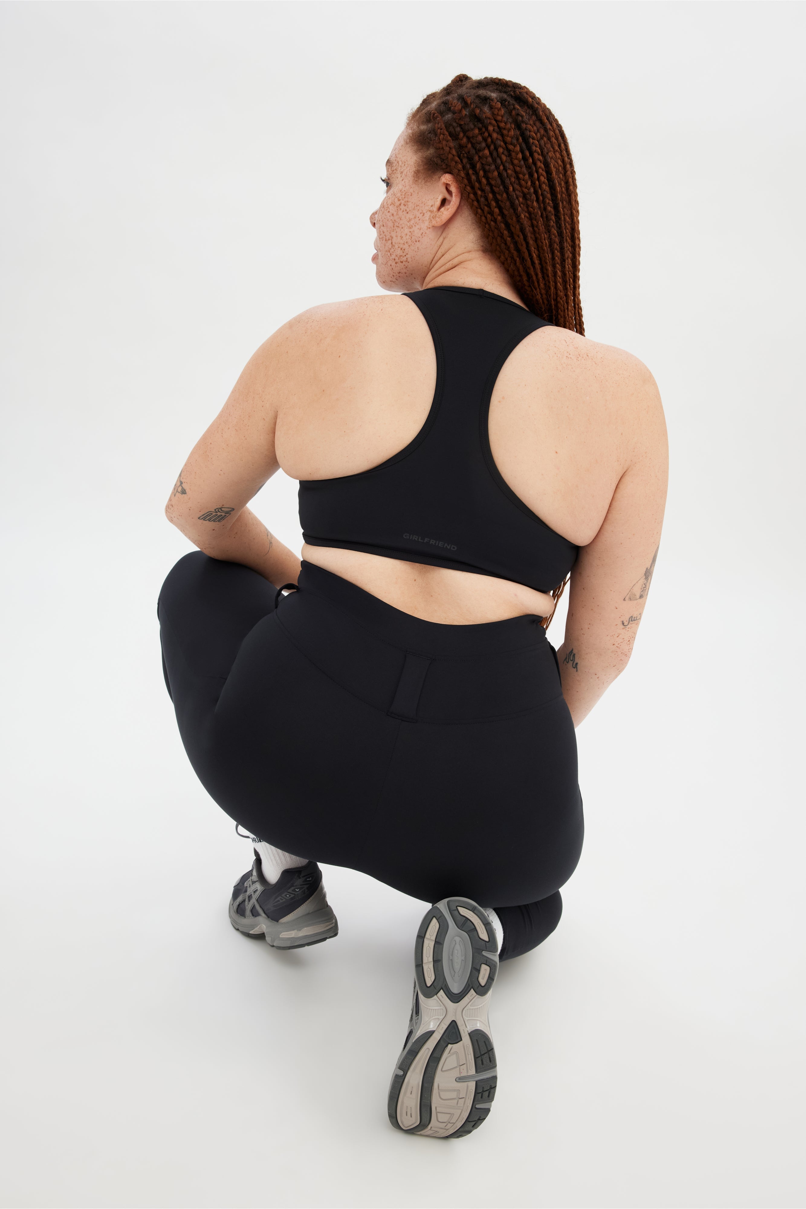 Black Connie Curved Bra