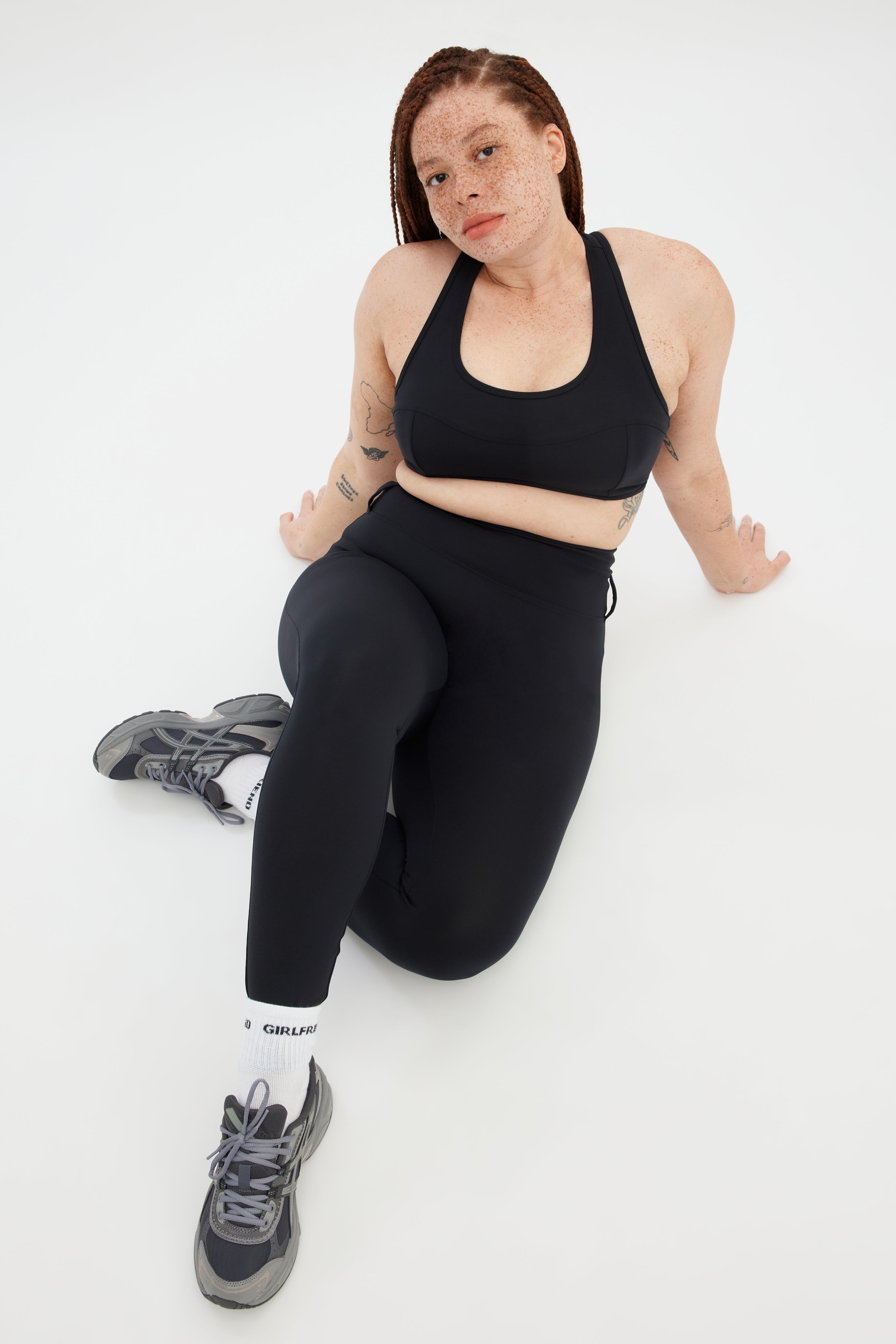 Black Connie Curved Bra