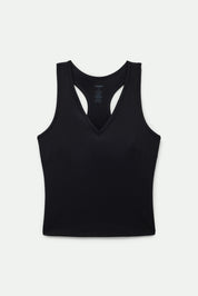 Black Maddie V-Neck Tank