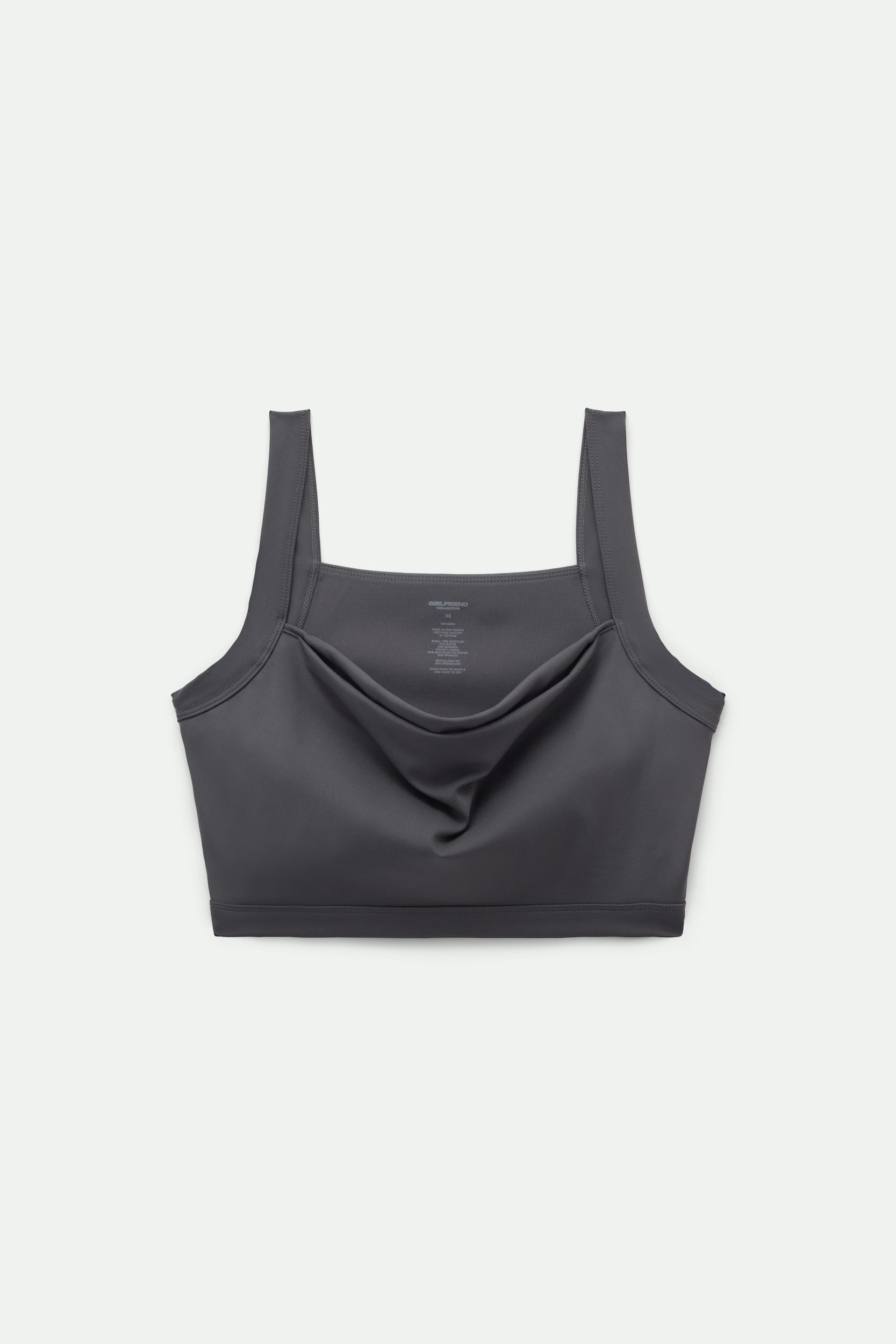 Moon Julia Cowl Neck Bra – Girlfriend Collective