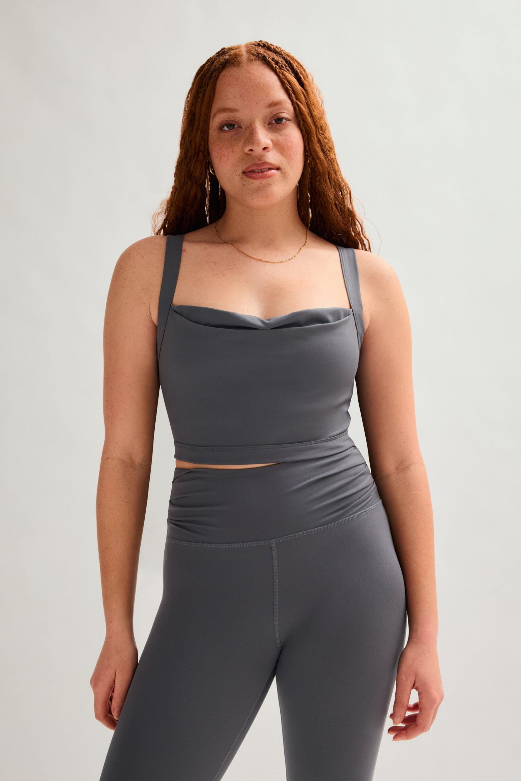 Moon Julia Cowl Neck Bra – Girlfriend Collective