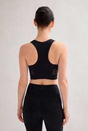 Black Paloma Mesh Bra