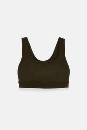 Eucalyptus Holly Foldover Bra