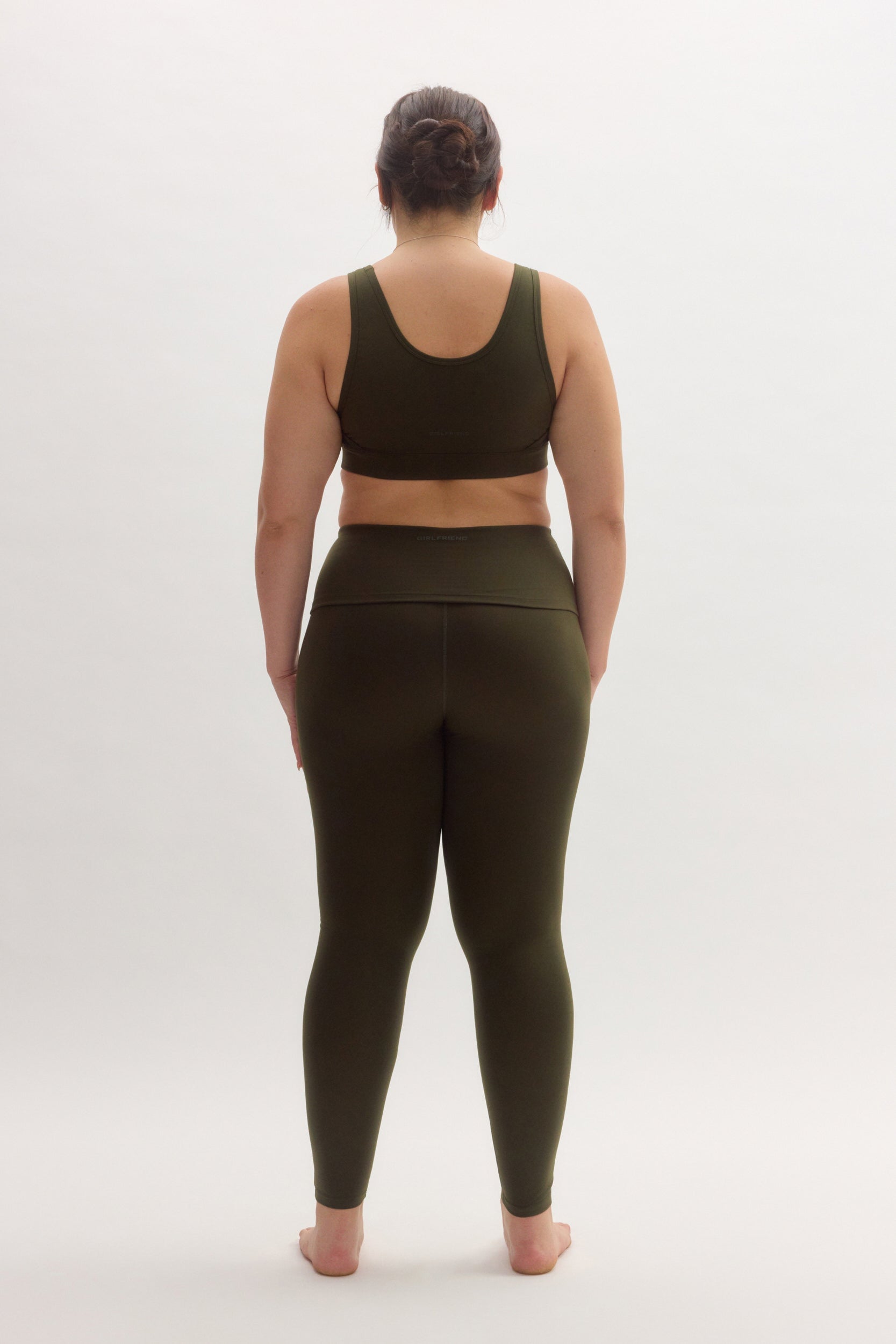 Eucalyptus Holly Foldover Bra