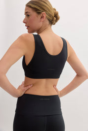 Black Holly Foldover Bra