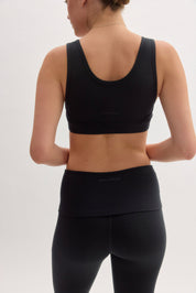 Black Holly Foldover Bra