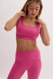 Dragonfruit Holly Foldover Bra