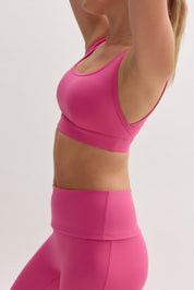 Dragonfruit Holly Foldover Bra