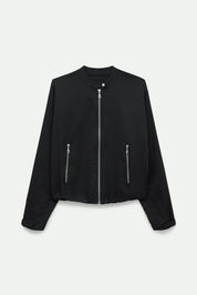 Black Vista Moto Jacket