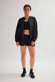 Black Vista Moto Jacket