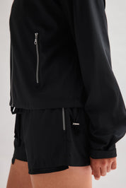 Black Vista Moto Jacket