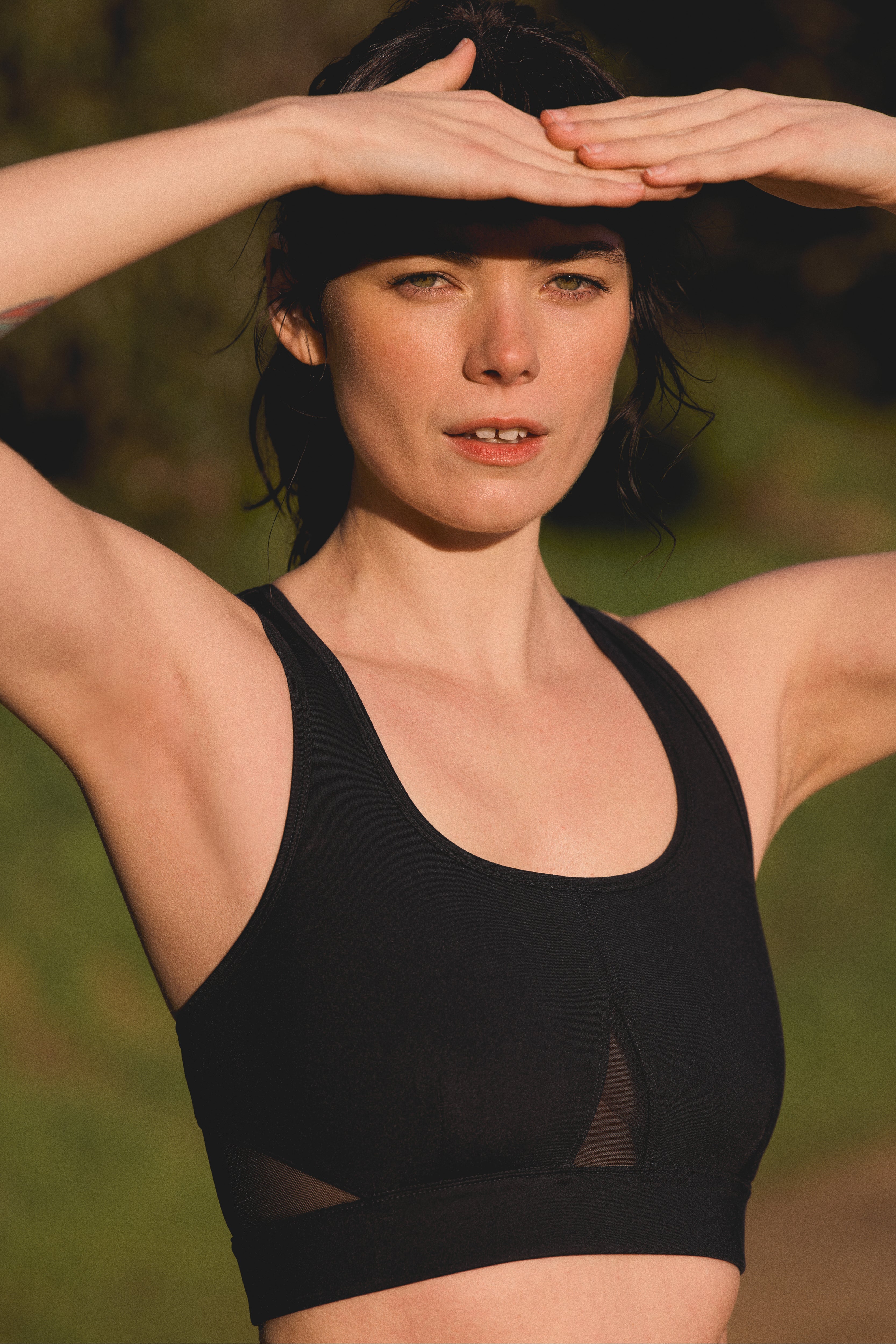 Black Paloma Mesh Bra