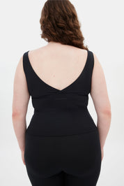 Black Meredith Bow Tank