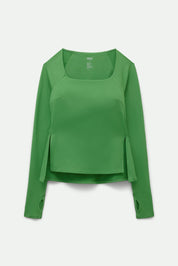 Rio ReSet High-Low Long Sleeve Top