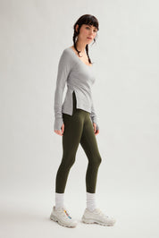 Coyote ReSet High-Low Long Sleeve Top