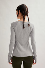 Coyote ReSet High-Low Long Sleeve Top