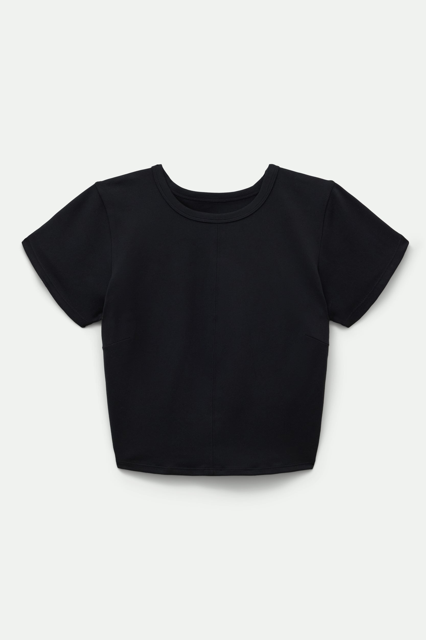 Black ReSet Baby Tee