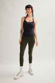 Black ReSet Curved Cami