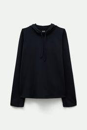 Black ReSet Oversized Hoodie