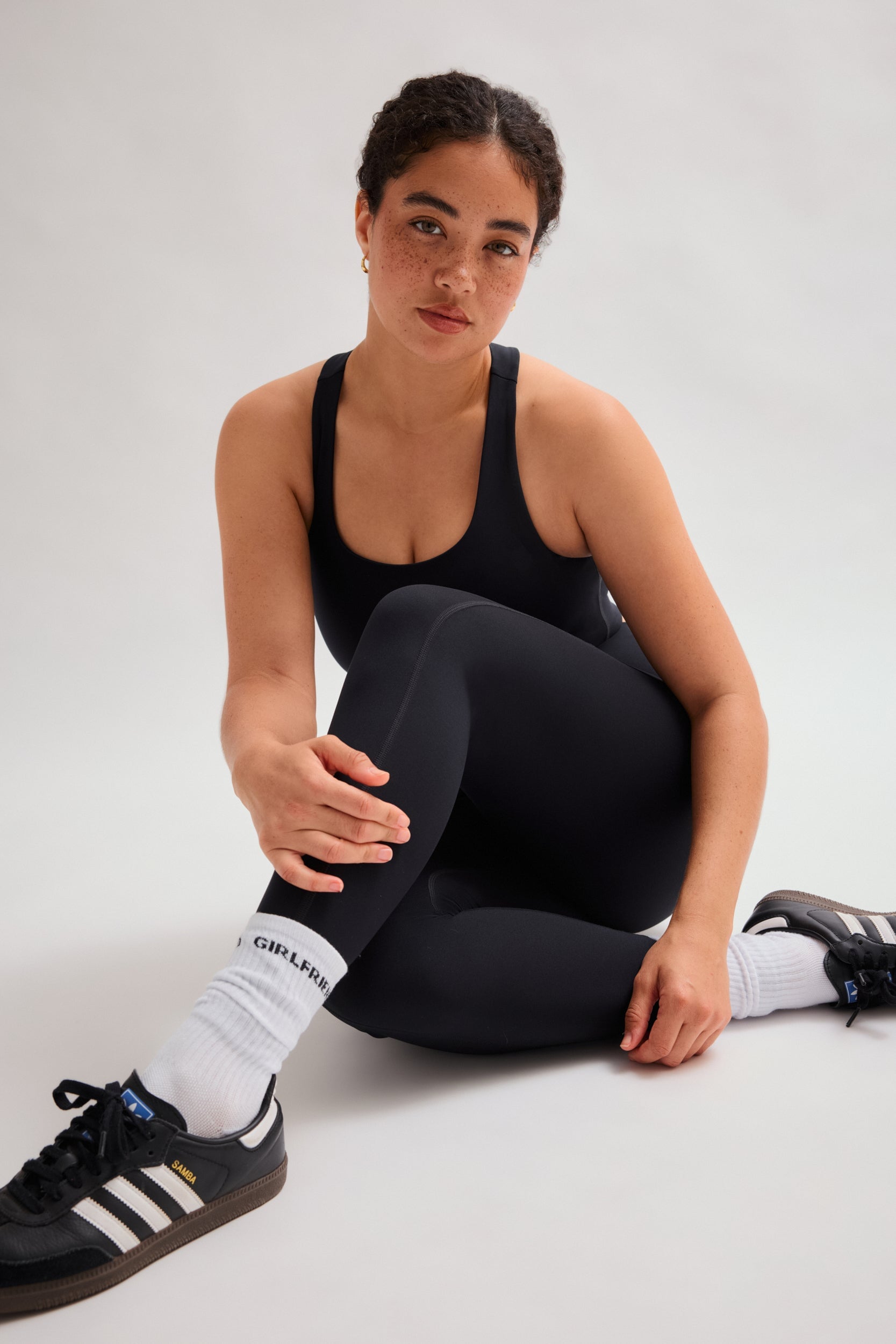 Black Compressive High-Rise Legging