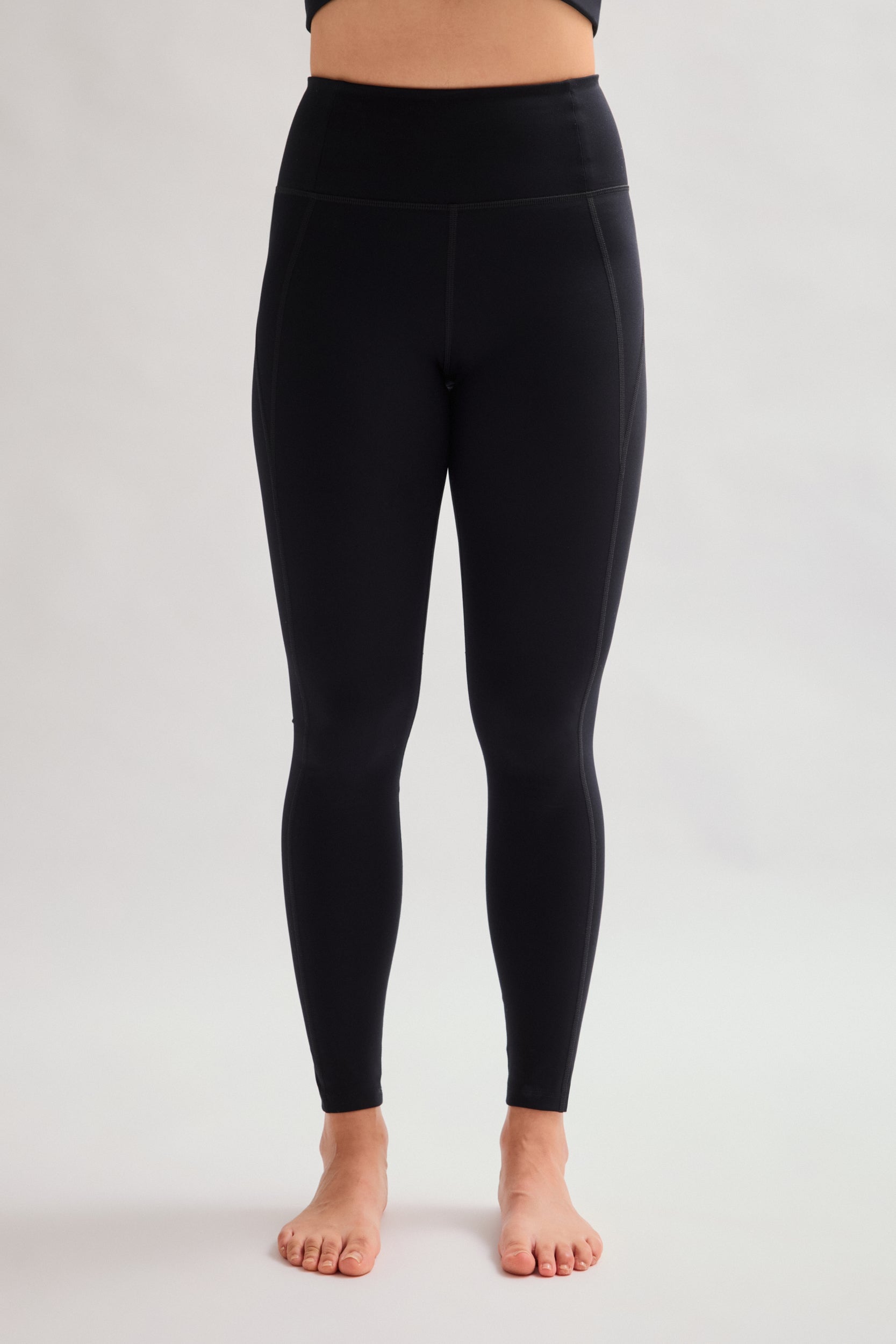 Black Compressive High-Rise Legging